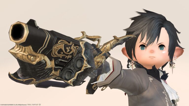 まるで蜂の巣？大迷宮バハムート：真成編4の機工士銃『バハムートハンドゴンネ』 ララフェル FF14ブログ Norirow Note 79