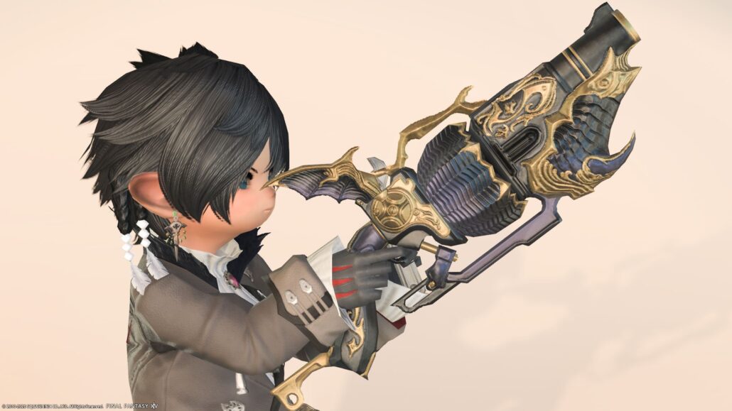 It’s like a beehive? The Final Coil of Bahamut Turn 4 Machinist gun