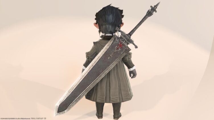 Dark knight’s superlarge sword, AF4 weapon “Shadowbringer” that