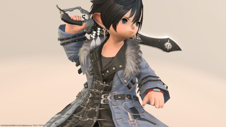 [Glamour] Very warm military coat "Rebel Coat" (Lalafell Ver.) Lalafell FF14 Blog Norirow Note 37