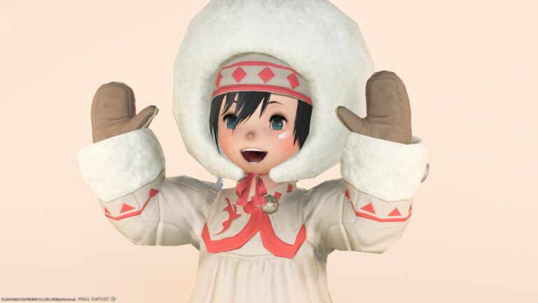 [Glamour] Very warm and cute Eskimo clothes "Highland" series (Lalafell Ver.) Lalafell FF14 Blog Norirow Note 31