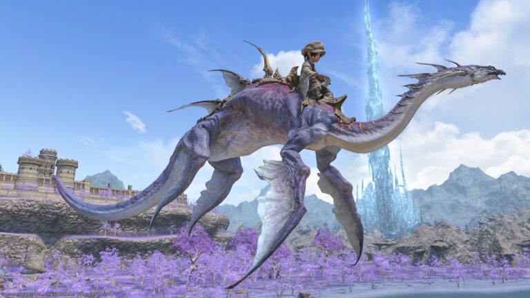 FF5に登場する幻の海竜のマウント・ファリスの友達『シルドラ』 ララフェル FF14ブログ Norirow Note 51