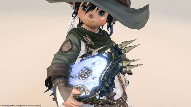 綺麗なクリスタル製の賢者武器『ブルースピリットウィング』 ララフェル FF14ブログ Norirow Note 27