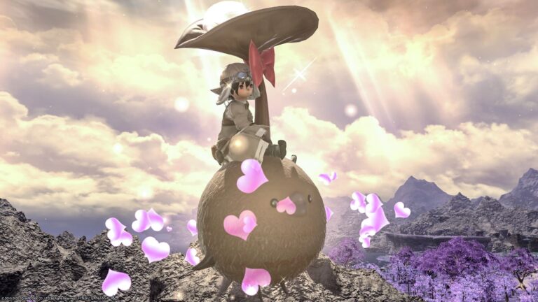 Chocolate-covered Korpokkur cute mount "Chocorpokkur" Lalafell FF14 Blog Norirow Note 39