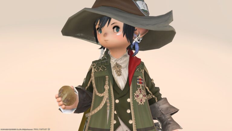 [Glamour] Coordination of Mage Army scholars using broken pointed hats and scholar AF4 equipment Lalafell FF14 Blog Norirow Note 32