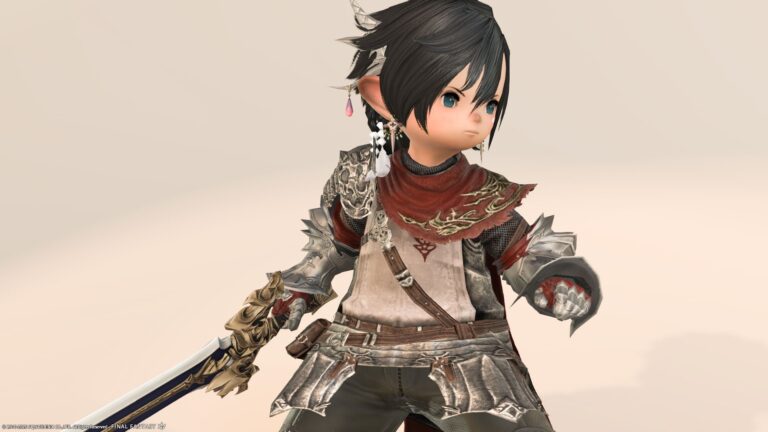 【ミラプリ】黙示タンク胴装備『クリプトラーカー・ディフェンダーキュイラス』を着た風来坊な宮殿騎士 ララフェル FF14ブログ Norirow Note 46