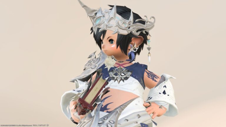 召喚士AF3装備・天の使いの一角獣『チャンネリング』シリーズ（ララフェル男子Ver.） ララフェル FF14ブログ Norirow Note 39