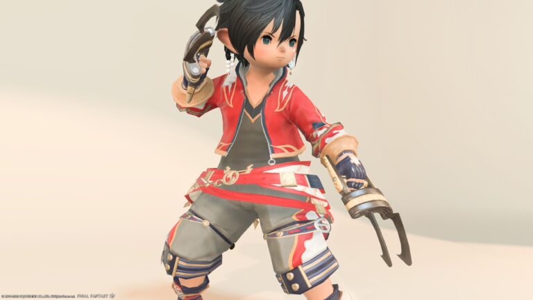 【ミラプリ】封神演義のナタク？伝説のオシャレ格闘着『ナタ殿方衣装セット』（ララフェルVer.) ララフェル FF14ブログ Norirow Note 21