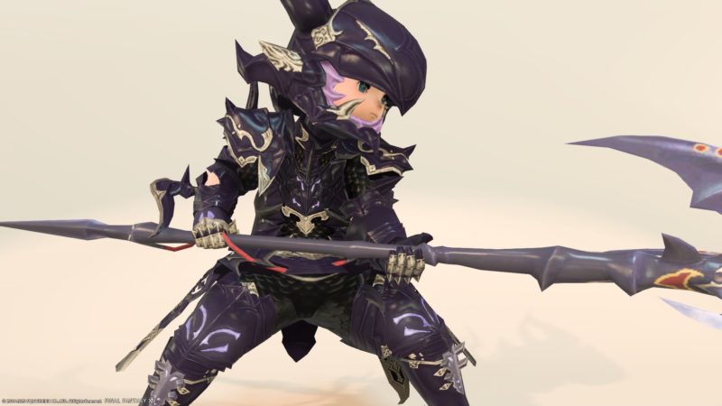 正統派デザインな竜騎士af1装備 ドラケン シリーズ ララフェル男子ver Ff14 Blog Norirow Note