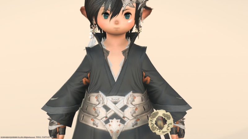 侍の初期装備 Af1 貴重な洋風袴 無銘 シリーズ ララフェル男子ver Ff14ブログ Norirow Note エオルゼア戦記