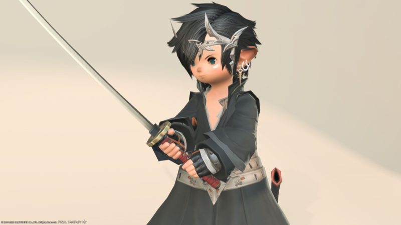 侍の初期装備 Af1 貴重な洋風袴 無銘 シリーズ ララフェル男子ver Ff14ブログ Norirow Note エオルゼア戦記