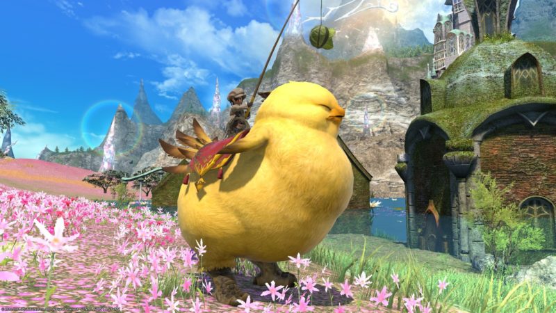 fat chocobo cushion