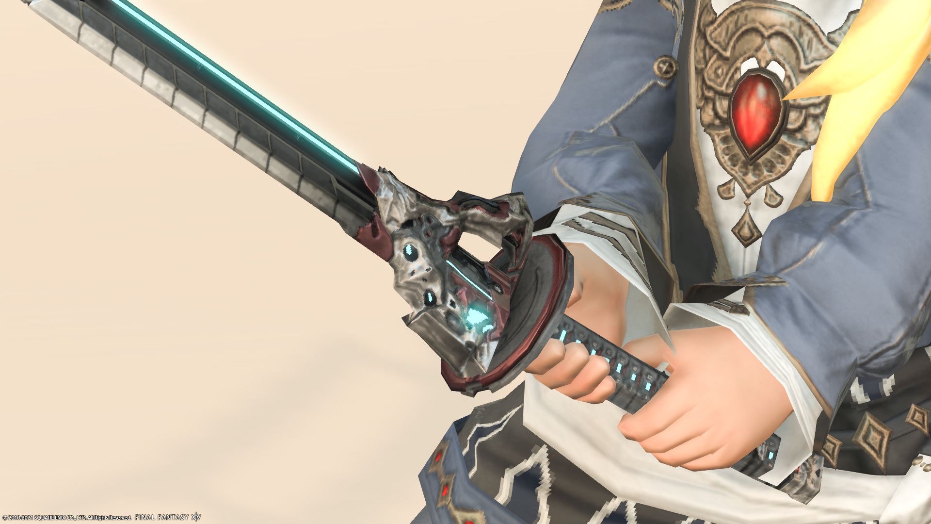 Transforming mechanical sword, Nerodesigned samurai weapon “Augmented Scaevan Magitek Samurai