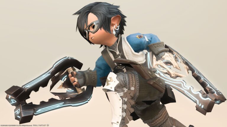 Allagan Civilization's Giant Monk Fighting Weapon "Replica Allagan Baghnakhs" Lalafell FF14 Blog Norirow Note 31