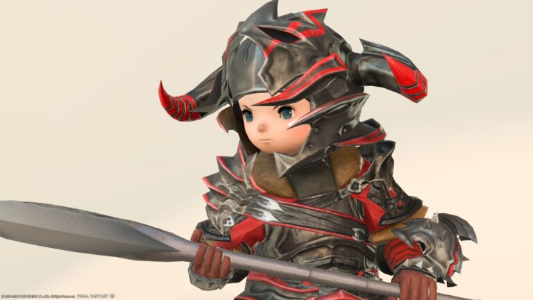 Warrior AF1 equipment in different colors "Red Bull" Vintage Equipment "Warrior" series (Lalafell Men's Ver.) Lalafell FF14 Blog Norirow Note 36