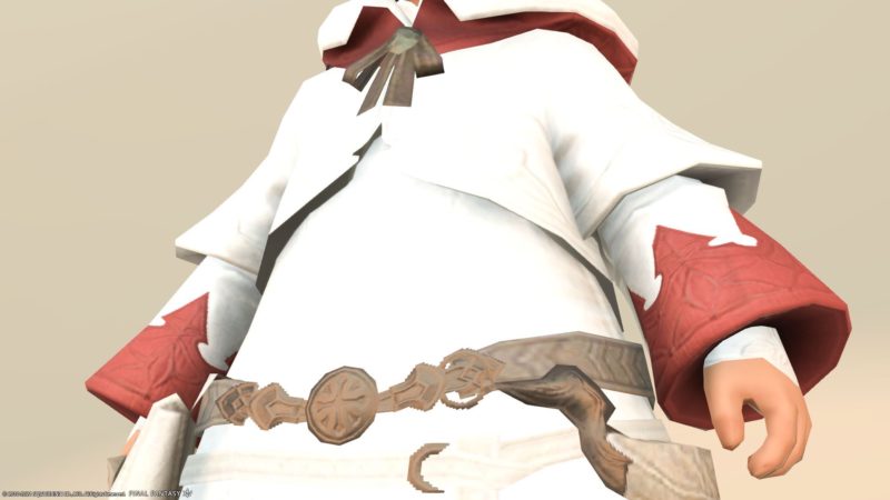 White Mage Af1 Equipment Traditional White Magic Clothes Healer Series Lalafell Men S Ver Ff14 Blog Norirow Note