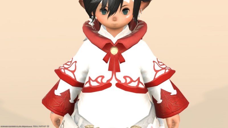 White Mage Af1 Equipment In Different Colors And Vintage Equipment Cleric Series Lalafell Men S Ver Ff14 Blog Norirow Note