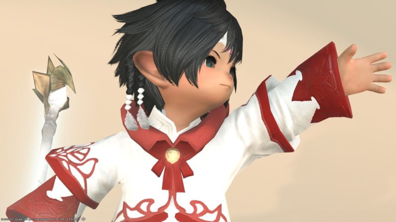 White Mage Af1 Equipment In Different Colors And Vintage Equipment Cleric Series Lalafell Men S Ver Ff14 Blog Norirow Note