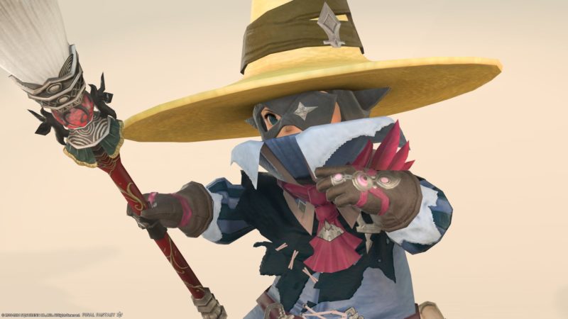 黒魔道士af1装備 ウィザード シリーズとff9ビビ染色パターン ララフェル男子ver Ff14 Blog Norirow Note