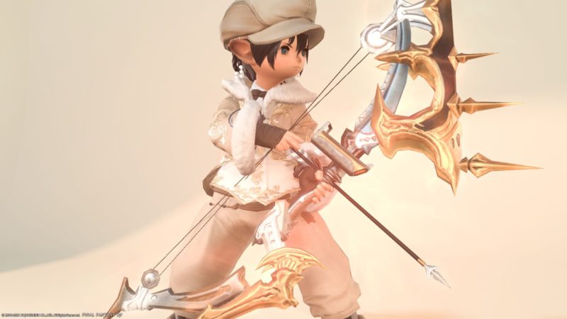 光るメカニカルな薔薇の弓 吟遊詩人武器 ローゼンボーゲン Ff14 Blog Norirow Note