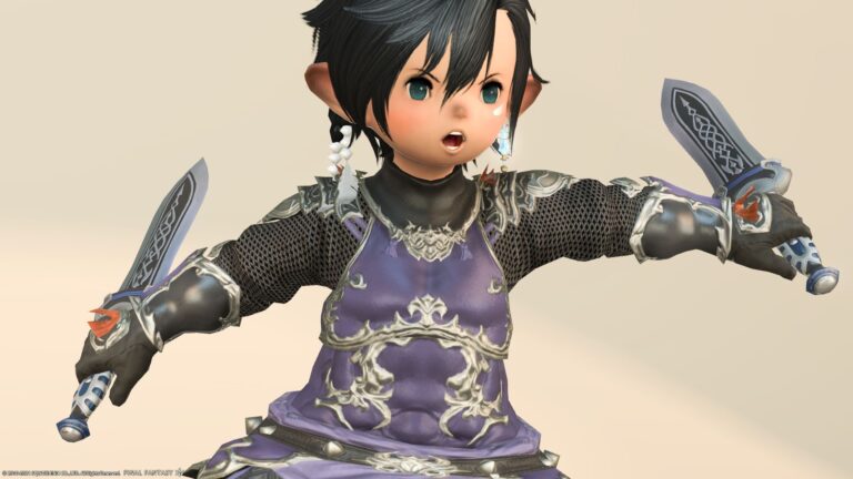 Ninja AF1 Equipment / "Ninja" Series (Lalafell Men's Ver.) Lalafell FF14 Blog Norirow Note 42