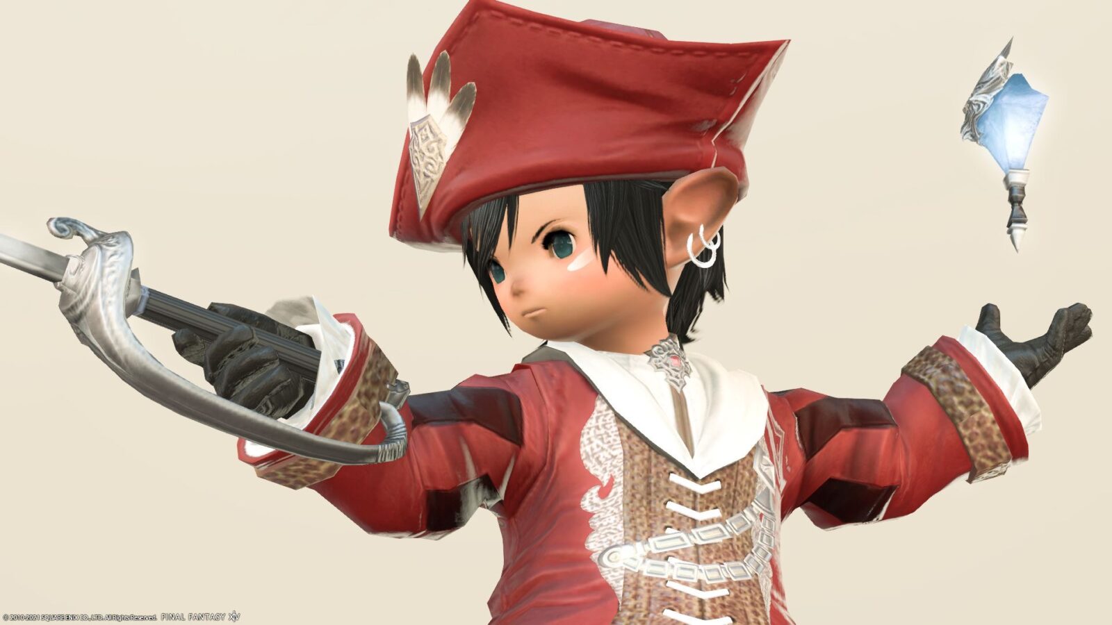 Initial Equipment Of Red Mage Af1 Crimson Bliaud Red Series Lalafell Men S Ver Norirow Note エオルゼア戦記 Ff14ブログ