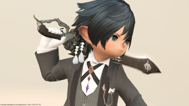 【ミラプリ】戦う執事『バトラーアタイアEX』(ララフェルVer.) ララフェル FF14ブログ Norirow Note 34