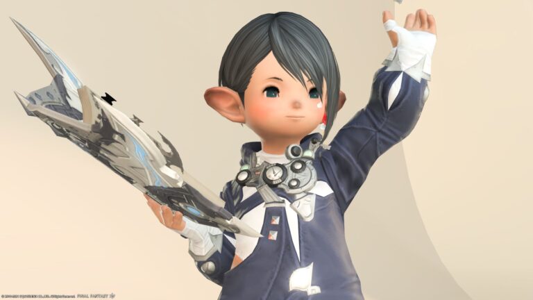 【ミラプリ】初期のアルフィノとアリゼー装備『シャーレアンプロディジースーツ』（ララフェル男子Ver.) ララフェル FF14ブログ Norirow Note 33