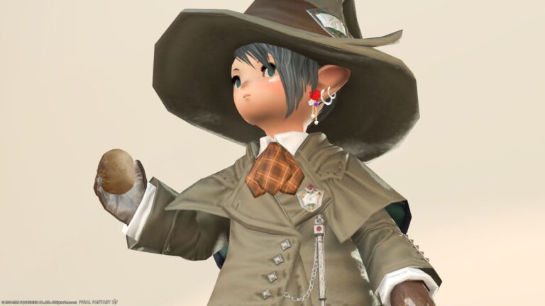 旅道具を備えた恐竜マウント・禁断の地エウレカ アネモス編『ティラノサウルス』 ララフェル FF14ブログ Norirow Note 30