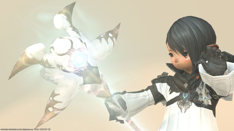 White Mage Zodiac Weapon (ZW) Second Stage-Glowing Legendary Relic Cane "Thyrus Zenith" Lalafell FF14 Blog Norirow Note 38