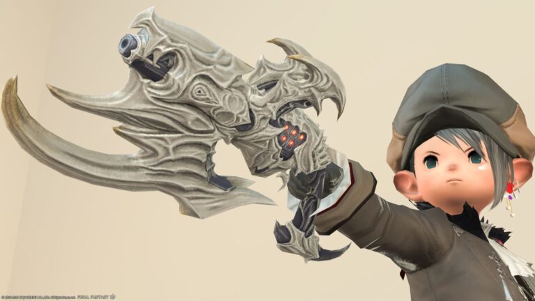 極ダイヤウェポン捕獲作戦 “機工士”の武器・意思ある魔界銃『ダイヤウェポン・ハンドガン』 ララフェル FF14ブログ Norirow Note 43