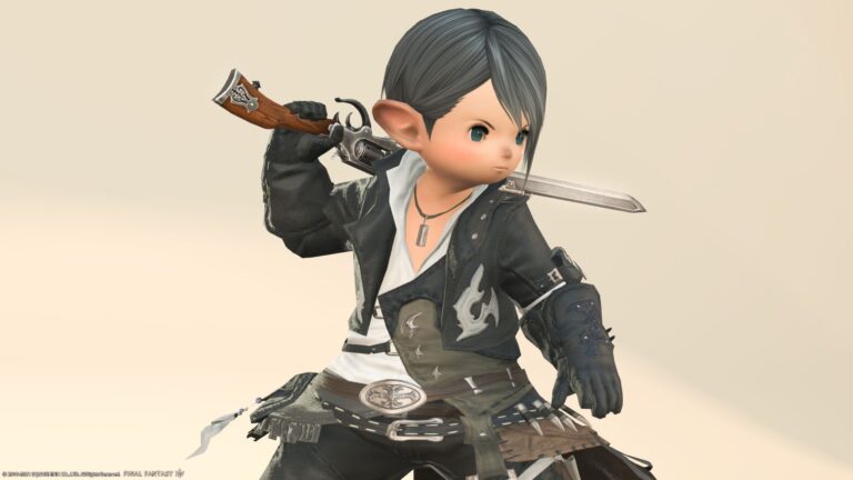 ガンブレイカーのAF2（初期装備）ワイルドなライダース風『アウトサイダー』シリーズ（ララフェル男子Ver.） ララフェル FF14ブログ Norirow Note 33