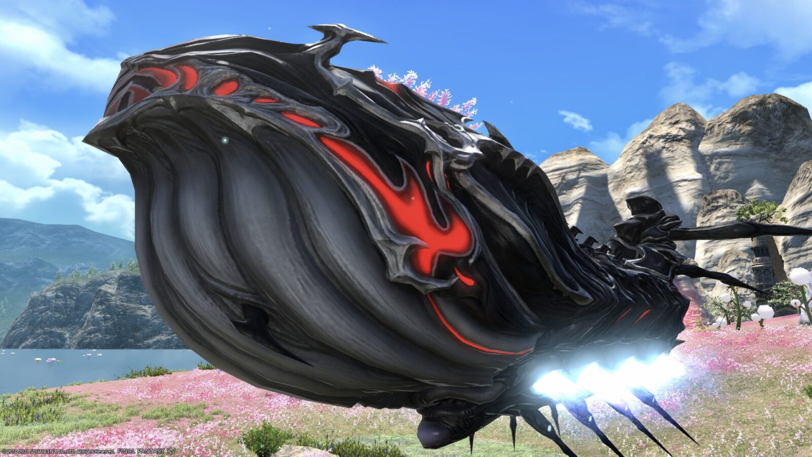 8人乗りマウント 巨大クジラの宇宙戦艦 ルナホエール ファンフェス21記念 Ff14 Norirow Note エオルゼアのもう一つの物語