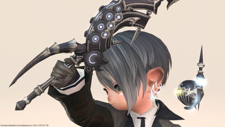 Alphascape V4.0 (Savage) sage weapon, cannon-type funnel "Omega Wings" Lalafell FF14 Blog Norirow Note 34