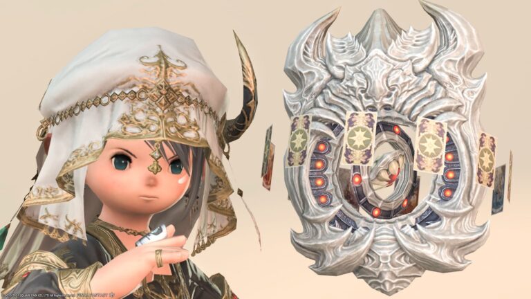 The Cloud Deck (Extreme) "Astrologian" Weapon / Cursed Celestial Globe "Diamond Zeta Planisphere" Lalafell FF14 Blog Norirow Note 35