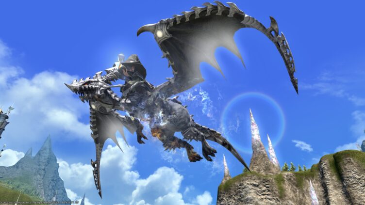 The Cloud Deck (Extreme) – Dragon Mount “Diamond Gwiber” | 【FF14 ...