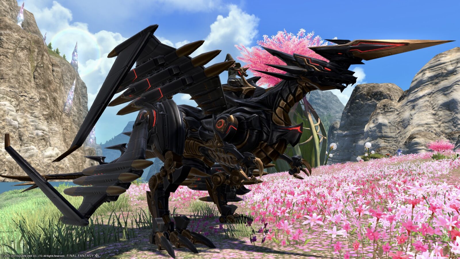 Ffxiv red dragon mount