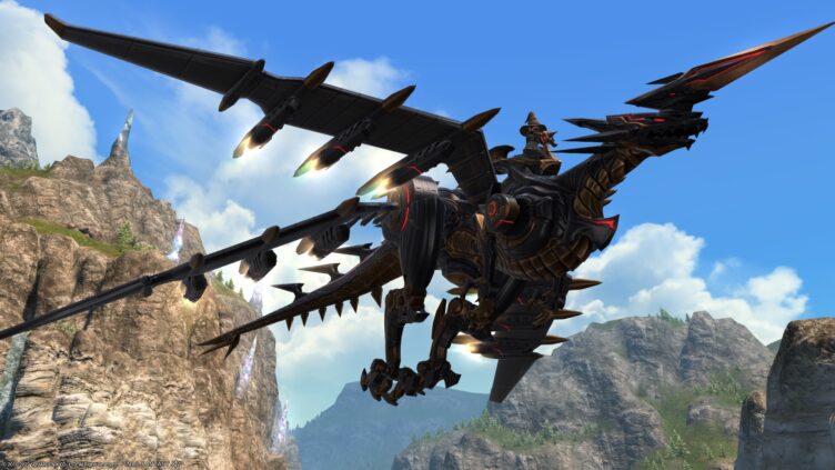 Shadowbringers Extreme Content Complete Mount “Landerwaffe” -Mechanical ...