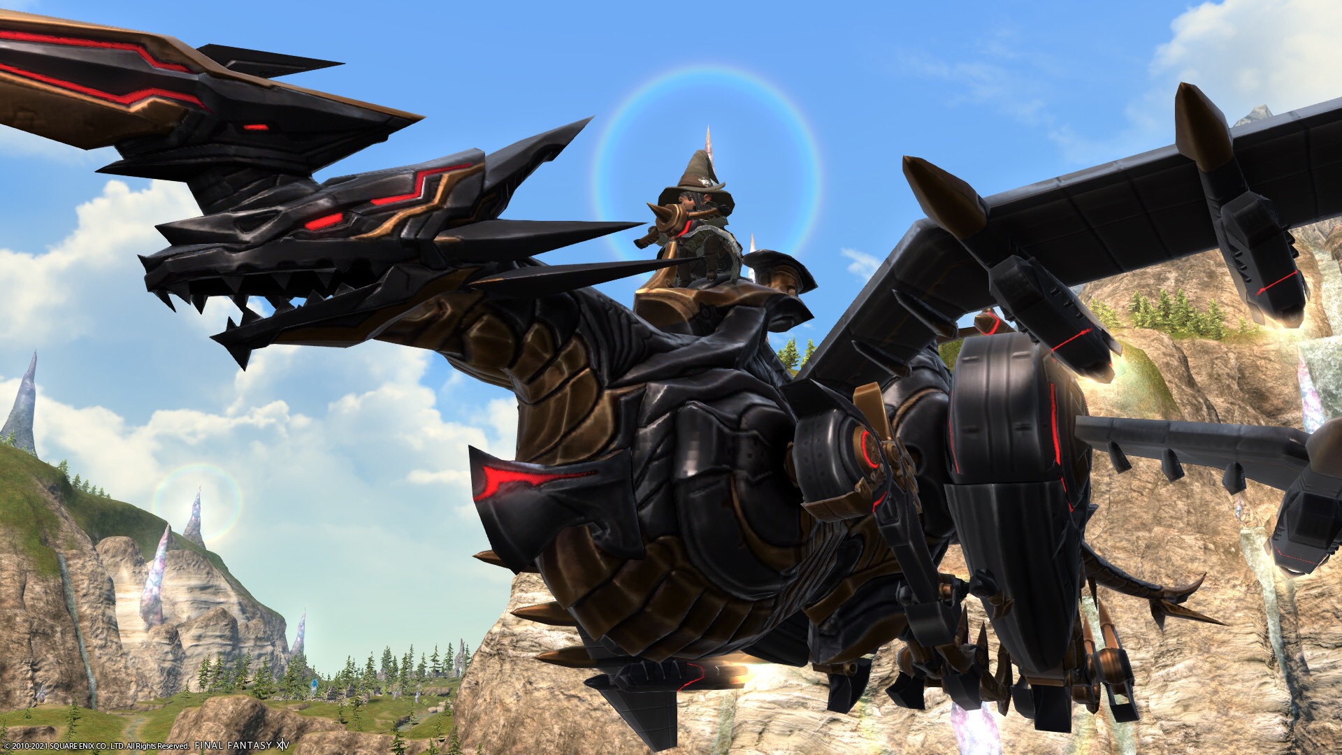 FF14 Dragon Mounts