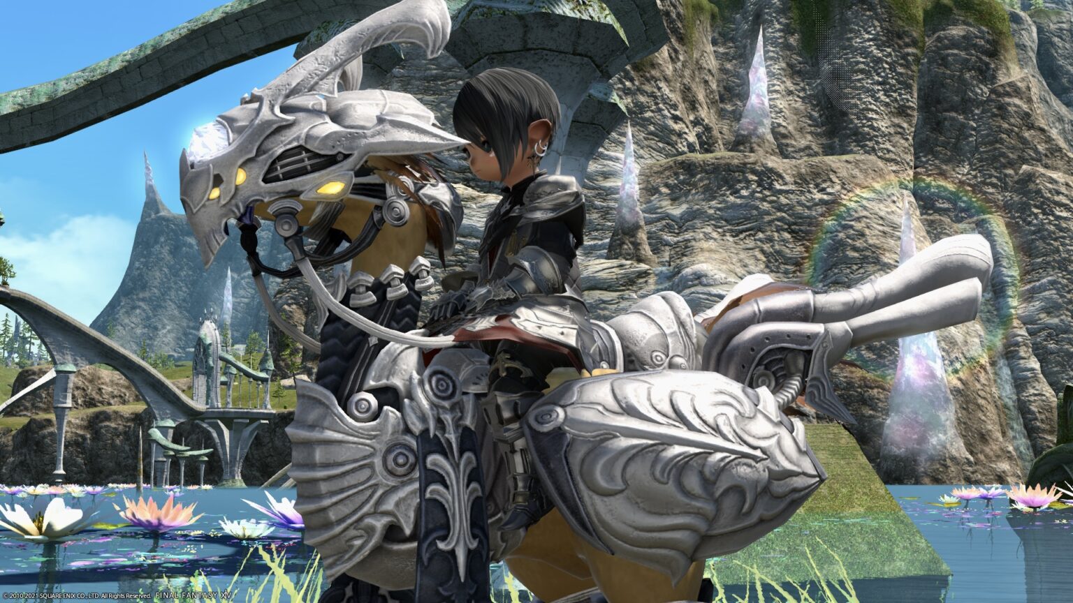 Is it equipped with an engine? Silver Chocobo Armor / The Cloud Deck ...