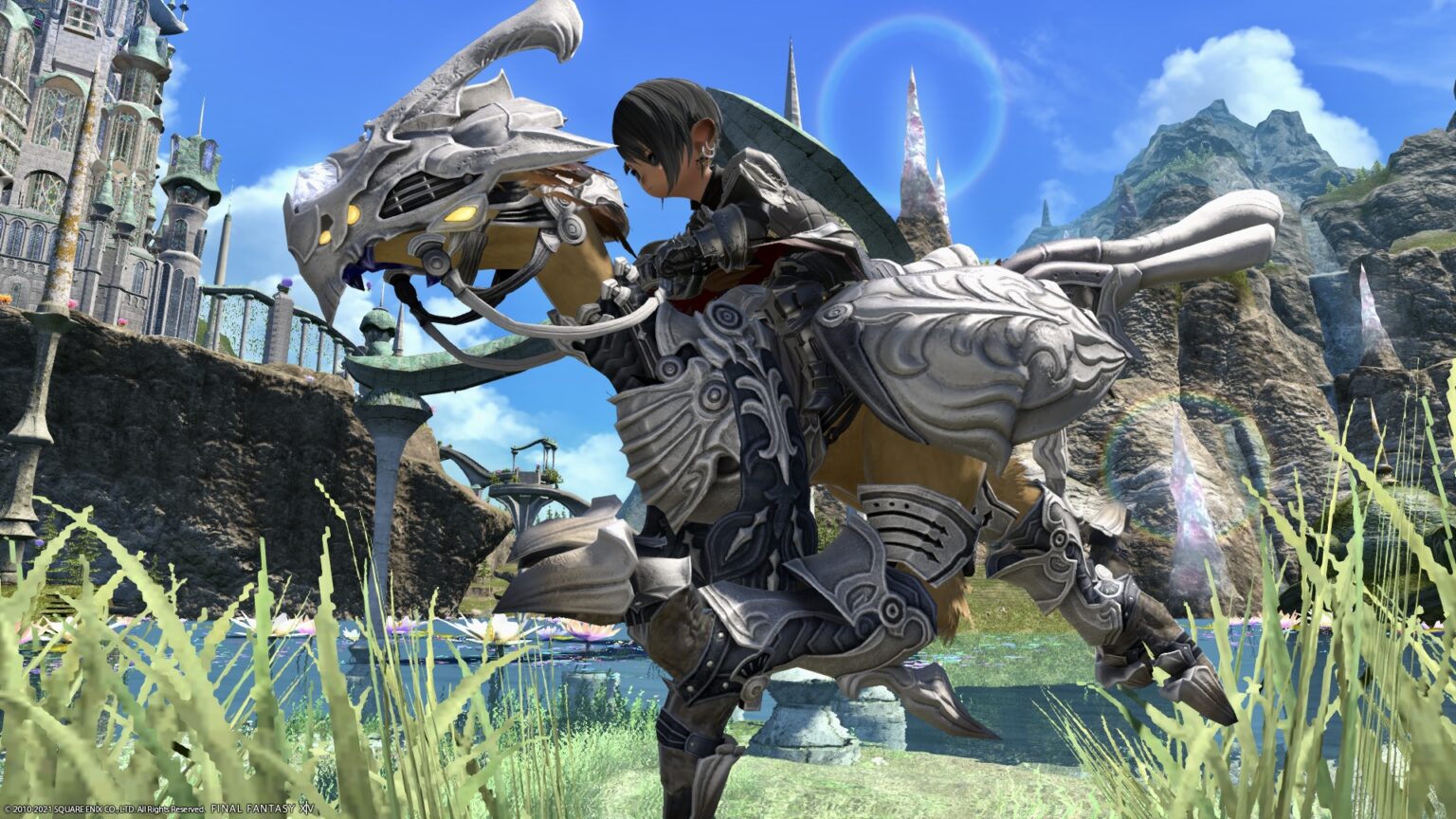 Is it equipped with an engine? Silver Chocobo Armor / The Cloud Deck ...