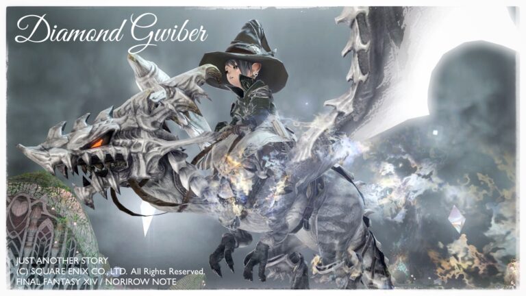 極ダイヤウェポン捕獲作戦マウント『ダイヤグイベル』＆ 311周した思い出まとめ ララフェル FF14ブログ Norirow Note 75