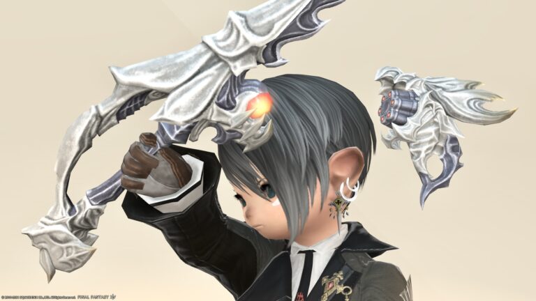 極ダイヤウェポン捕獲作戦 “赤魔道士” 武器・獅子のファンネル？『ダイヤウェポン・ハンガー』 ララフェル FF14ブログ Norirow Note 41