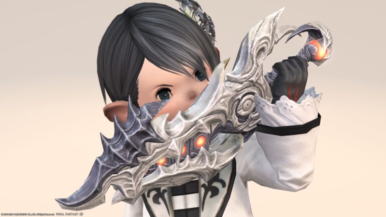 極ダイヤウェポン捕獲作戦 “忍者” 武器・開く大型サバイバルナイフ『ダイヤウェポン・クリーバー』 ララフェル FF14ブログ Norirow Note 44