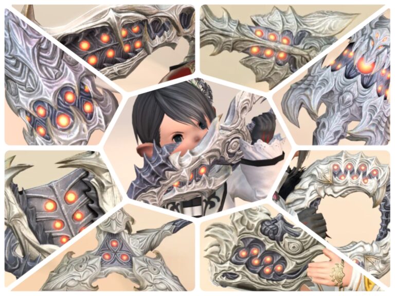 極ダイヤウェポン捕獲作戦「全17ジョブ」武器の見た目のまとめ（エヴァっぽい武器コレクション？） ララフェル FF14ブログ Norirow Note 51