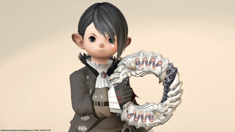 極ダイヤウェポン捕獲作戦 “踊り子” 武器・化石の円月輪『ダイヤウェポン・チャクラム』 ララフェル FF14ブログ Norirow Note 69