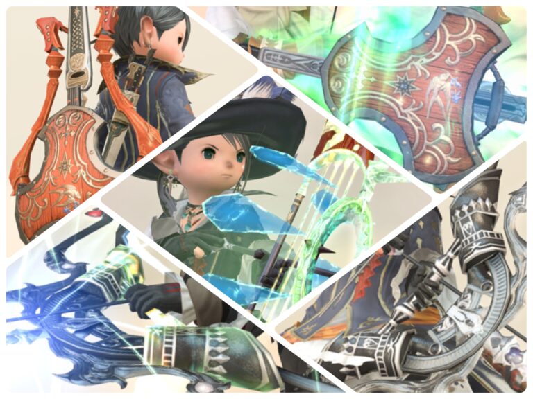 吟遊詩人のレジスタンスウェポン（RW）弓「全形態」の見た目と入手方法（進化方法）まとめ ララフェル FF14ブログ Norirow Note 33