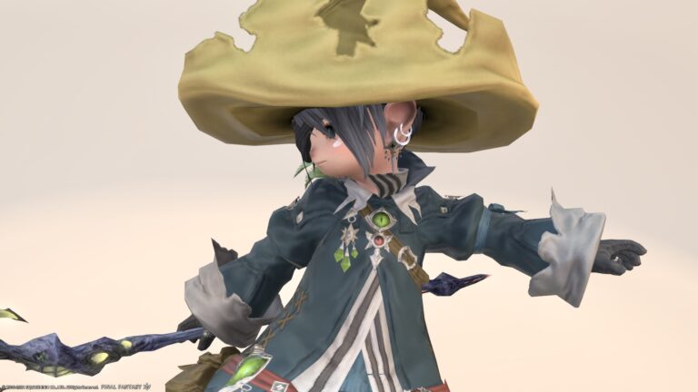 AF3 equipment of Black Mage / Ultimately too cute FF9 fashionable "Vivi" "Seventh Hell" series (Lalafell Men's Ver.) Lalafell FF14 Blog Norirow Note 56