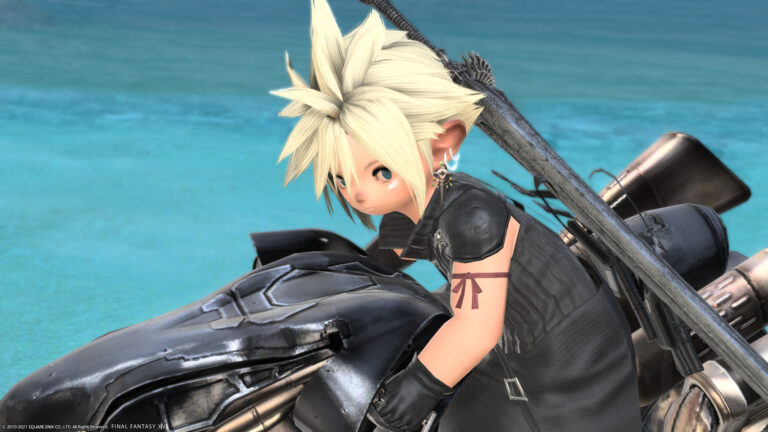 [Glamour] With Cloud's hairstyle and Advent Attire, Lalafell's "small cloud"! Lalafell FF14 Blog Norirow Note 30