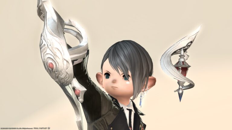 シンプルで美しい攻防兼ね備えた赤魔道士武器『イディルレイピアRE』 ララフェル FF14ブログ Norirow Note 23